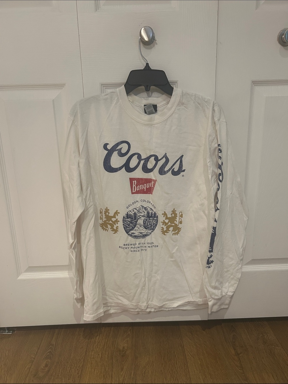 Long sleeve coors tshirt